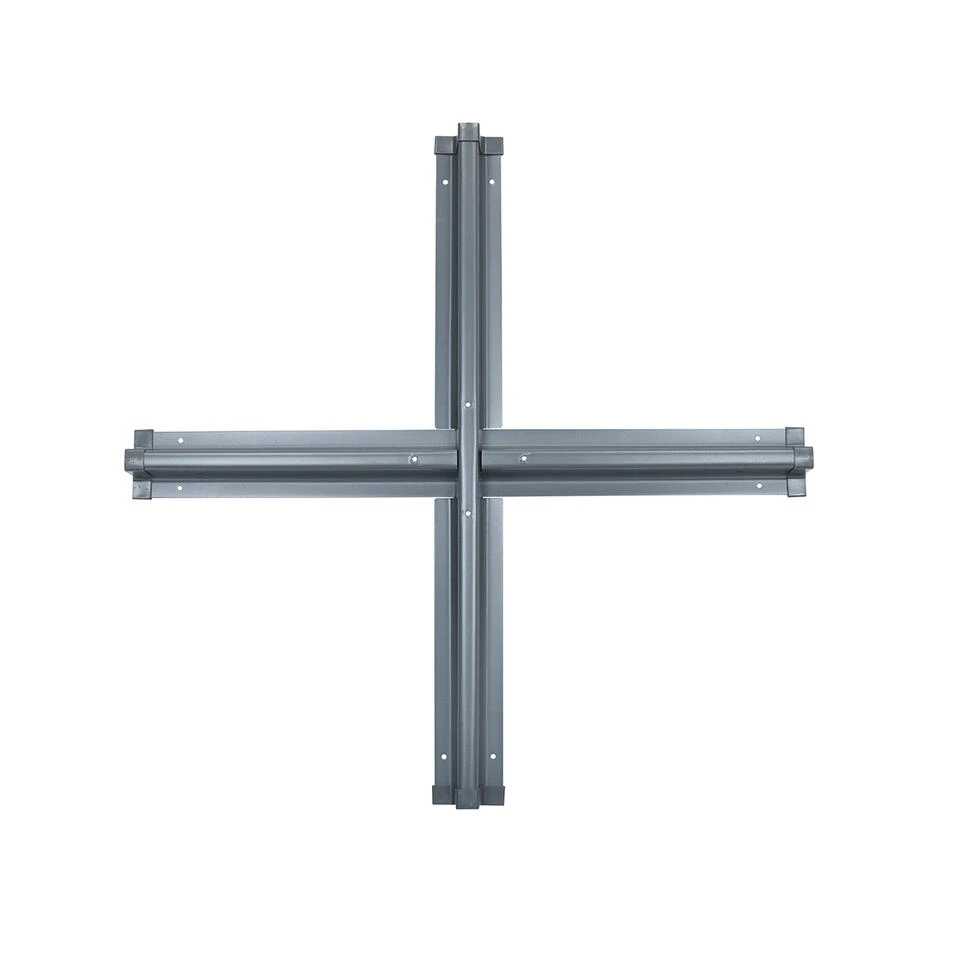 Garden Impressions Hawaii Zweefparasol Kruis Parasolvoet D. Grijs 2 Garden Impressions Hawaii Zweefparasol Kruis Parasolvoet D. Grijs - Afbeelding 2