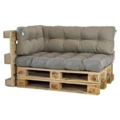 2L Home & Garden Palletkussen Metro Beige - 120 X 80cm -VIDAXL 1689266040 0102