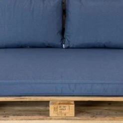 Madison Palletkussen Lounge Panama Safier Blue - 120 X 80cm -VIDAXL 1882981210 0103