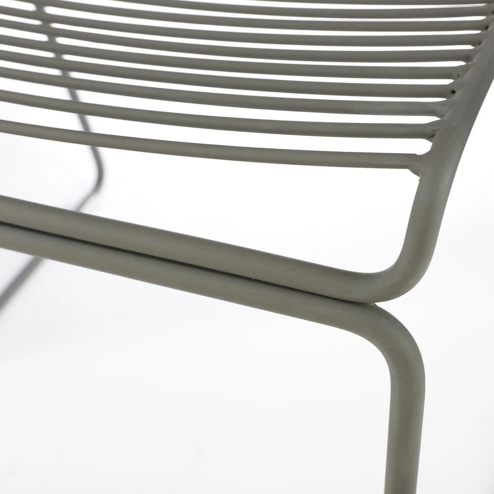 Mica Decorations Bueno Tuinstoel Grijs 4 Mica Decorations Bueno Tuinstoel Grijs - Afbeelding 4