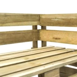 VidaXL Tuinhoekbank Pallet Hout -VIDAXL 38d34cf87f764e0084ef5be16da3cbdf