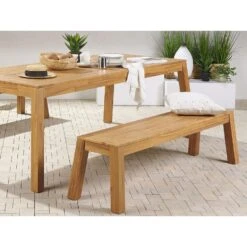 Beliani Tuinbank LIVORNO - Lichte Houtkleur Acaciahout 7 Beliani Tuinbank LIVORNO - Lichte Houtkleur Acaciahout -VIDAXL 4555344307ae428996bda08c685031e3