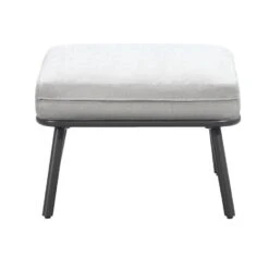 Hocker Almeria - Antraciet - 30x60x60 Cm -VIDAXL 50105185 8000