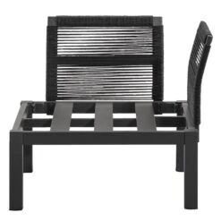 Le Sud Loungestoel Hoekelement Ardeche - Grijs - 78x78x66 Cm -VIDAXL 50105280 8004