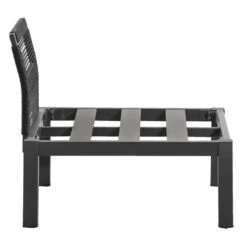 Le Sud Loungestoel Middenelement Ardeche - Grijs - 78x72x66 Cm -VIDAXL 50105281 8000