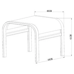 Le Sud Voetenbankje Cannes - Mat Grijs 7 Le Sud Voetenbankje Cannes - Mat Grijs -VIDAXL 50155486 9100