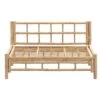 Palletbank Tarifa Bamboe - Naturel - 120x85x66 Cm