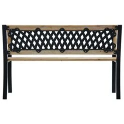 VidaXL Tuinbank 120 Cm Hout Bruin -VIDAXL 6401a64503034fbaa09e6e45f07afce5