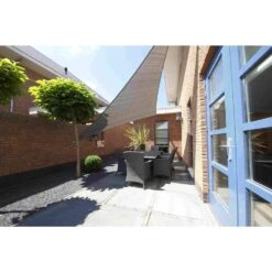 Nesling Coolfit Schaduwdoek 5x5x5 Meter - Zand -VIDAXL 81003815 0101