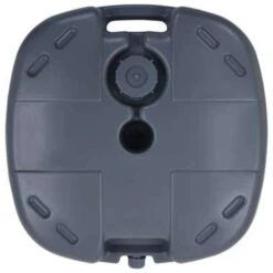 VidaXL Parasolvoet Draagbaar Gevuld Met Zand/water Grijs 6 VidaXL Parasolvoet Draagbaar Gevuld Met Zand/water Grijs -VIDAXL 84049b41859b4054b7fc254501c2680e