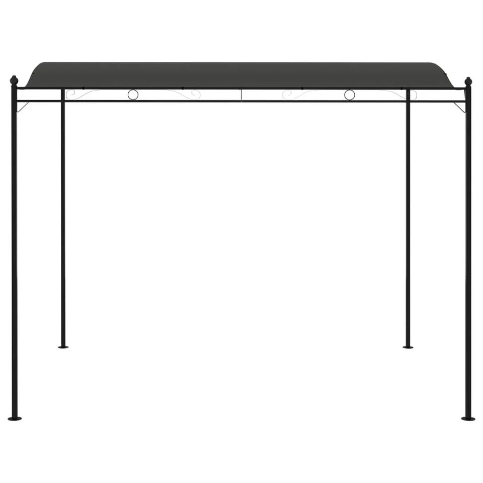 VidaXL Zonneluifel 3x2,4 M Antraciet 2 VidaXL Zonneluifel 3x2,4 M Antraciet - Afbeelding 2