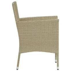 VidaXL Tuinstoelen 2 St Poly Rattan Beige -VIDAXL a4f2c783ad764210a205401f2114c1a8