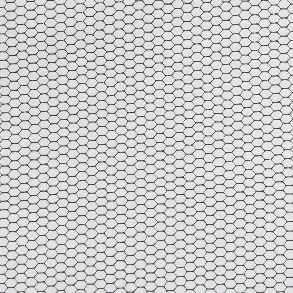 VidaXL Tentwanden 2 St Gaas Wit En Zwart 4 VidaXL Tentwanden 2 St Gaas Wit En Zwart - Afbeelding 4