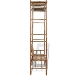 VidaXL Tuinbank Met Pergola 130 Cm Bamboe -VIDAXL b8dab7ddf4e74151be9bd5f5bf6930ac