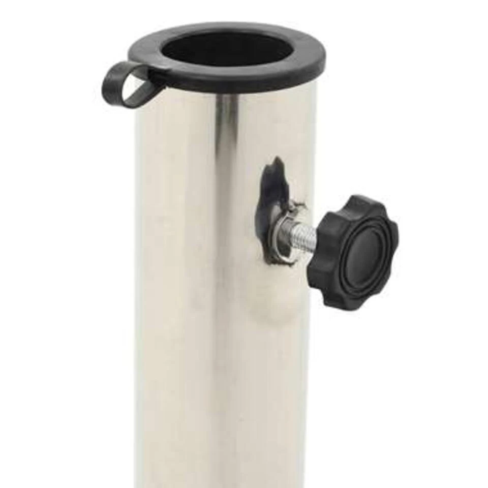 VidaXL Parasolvoet Vierkant 20 Kg Graniet Zwart 4 VidaXL Parasolvoet Vierkant 20 Kg Graniet Zwart - Afbeelding 4