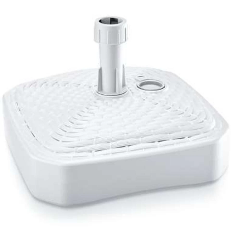 Prosperplast Parasolvoet - Vierkant - Rotan - Kunststof - 12 L 2 Prosperplast Parasolvoet - Vierkant - Rotan - Kunststof - 12 L - Afbeelding 2