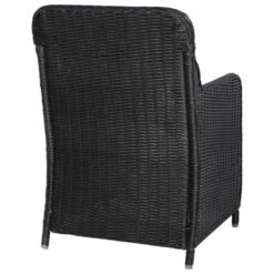 VidaXL Tuinstoelen 2 St Met Kussens Poly Rattan Zwart 7 VidaXL Tuinstoelen 2 St Met Kussens Poly Rattan Zwart -VIDAXL e33898479756488ebd92f583784389a5