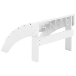 Beliani Voetenbankje ADIRONDACK - Wit Kunsthout -VIDAXL f95107cf2a3d4974bef2ab8a44ca2129